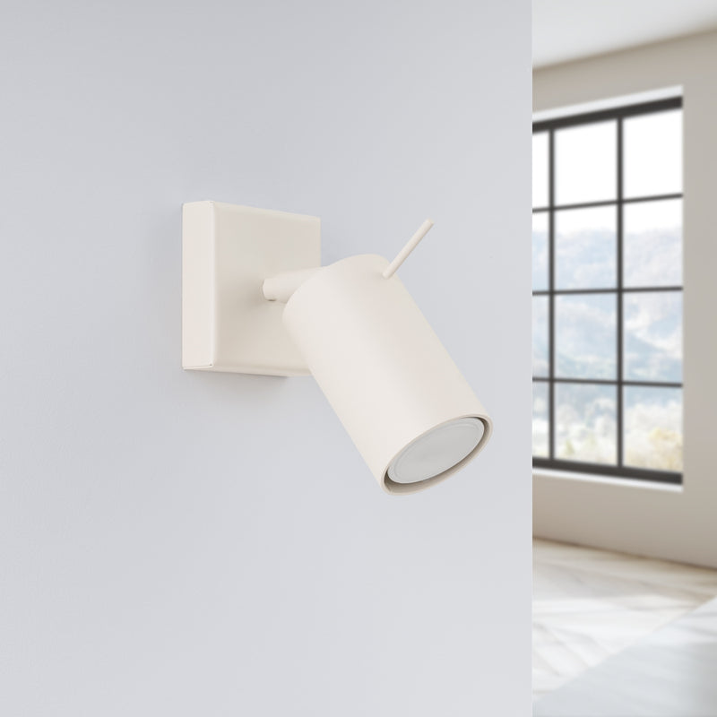 Wall light RING beige – Stylish wall lamp with modern design