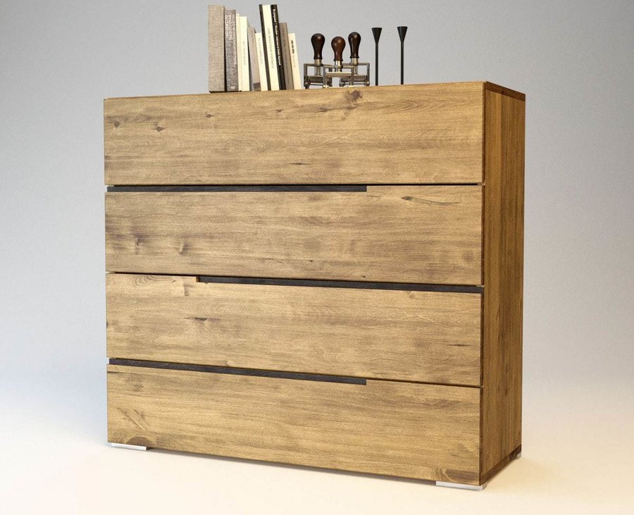 ARDEA Massivholz Kommode