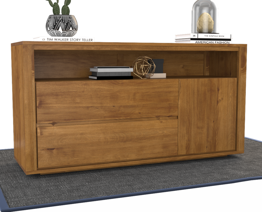 ROBOSTO Massivholz Kommode