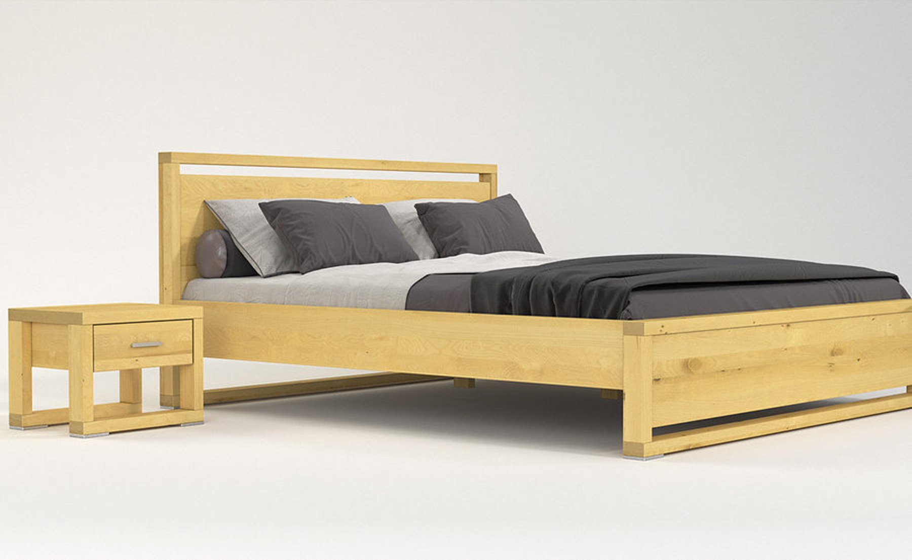 FERRARA Massivholzbett