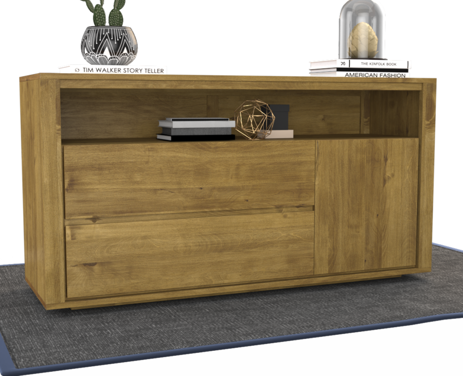 ROBOSTO Massivholz Kommode