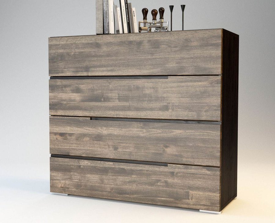 ARDEA Massivholz Kommode