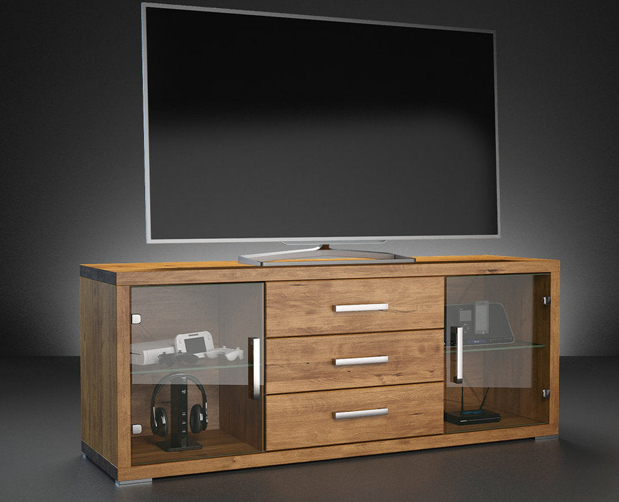 CREATO TV-Sideboard/Longboard Massivholz Kommode