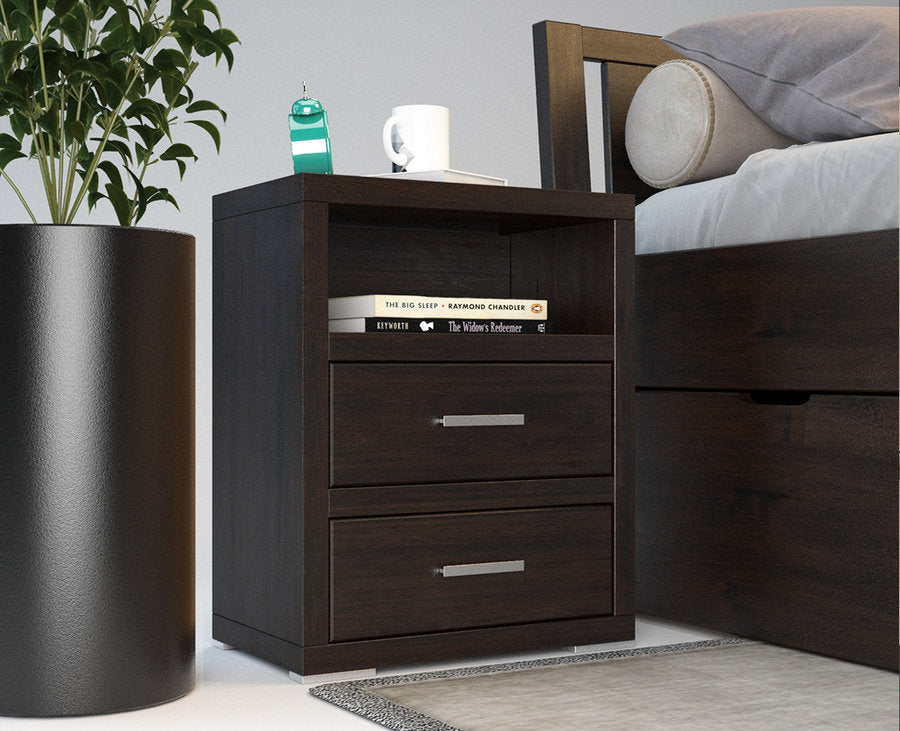 Pedenza-Verso Massivholz Nachttisch