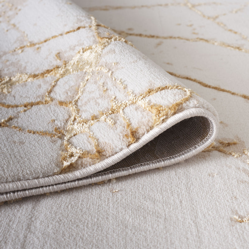Sehrazat LARA COLLECTION - Serie 805 gold  Ein Designer Teppich der Extraklasse