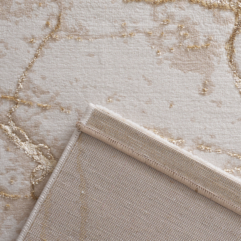 Sehrazat LARA COLLECTION - Serie 805 gold  Ein Designer Teppich der Extraklasse