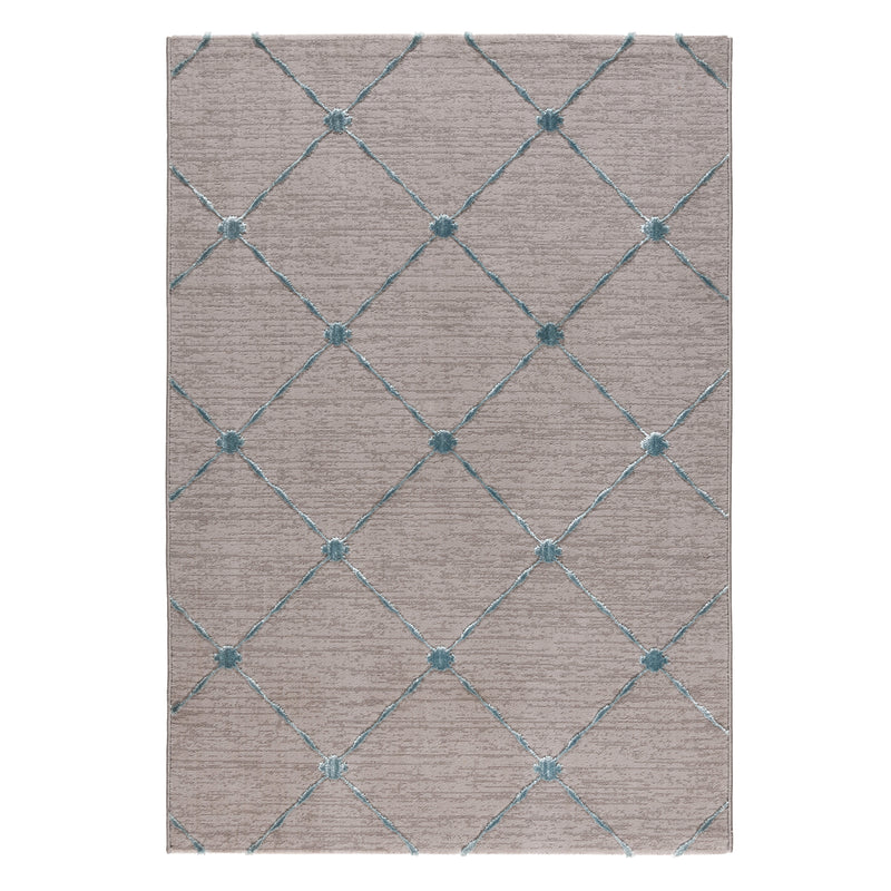 Sehrazat LARA COLLECTION - Serie 702 Blauw Een designtapijt in een klasse apart