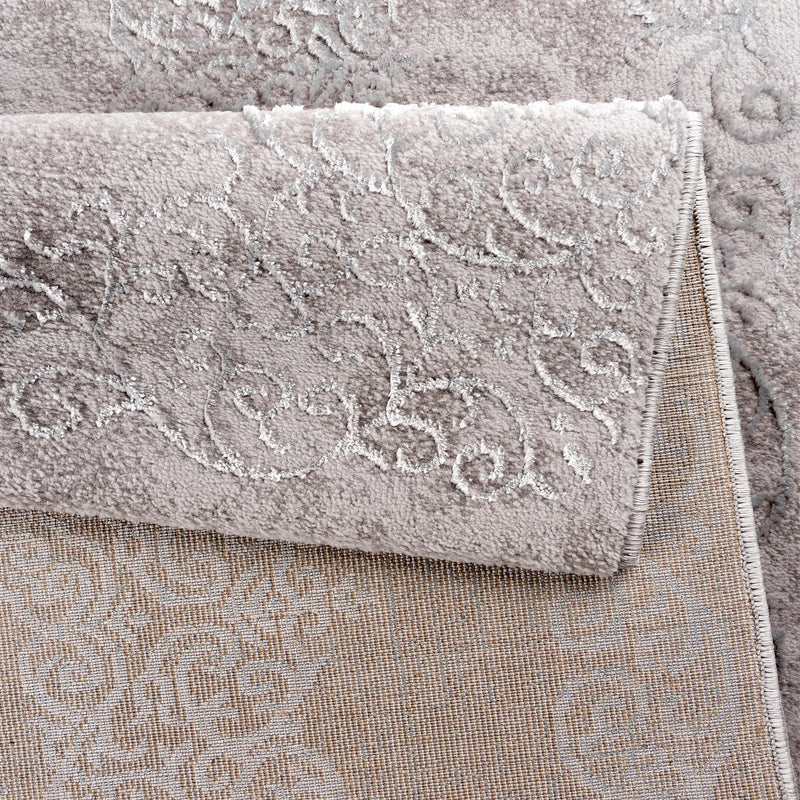 Sehrazat LARA COLLECTION - Serie 704 donkergrijs Een designtapijt in een klasse apart
