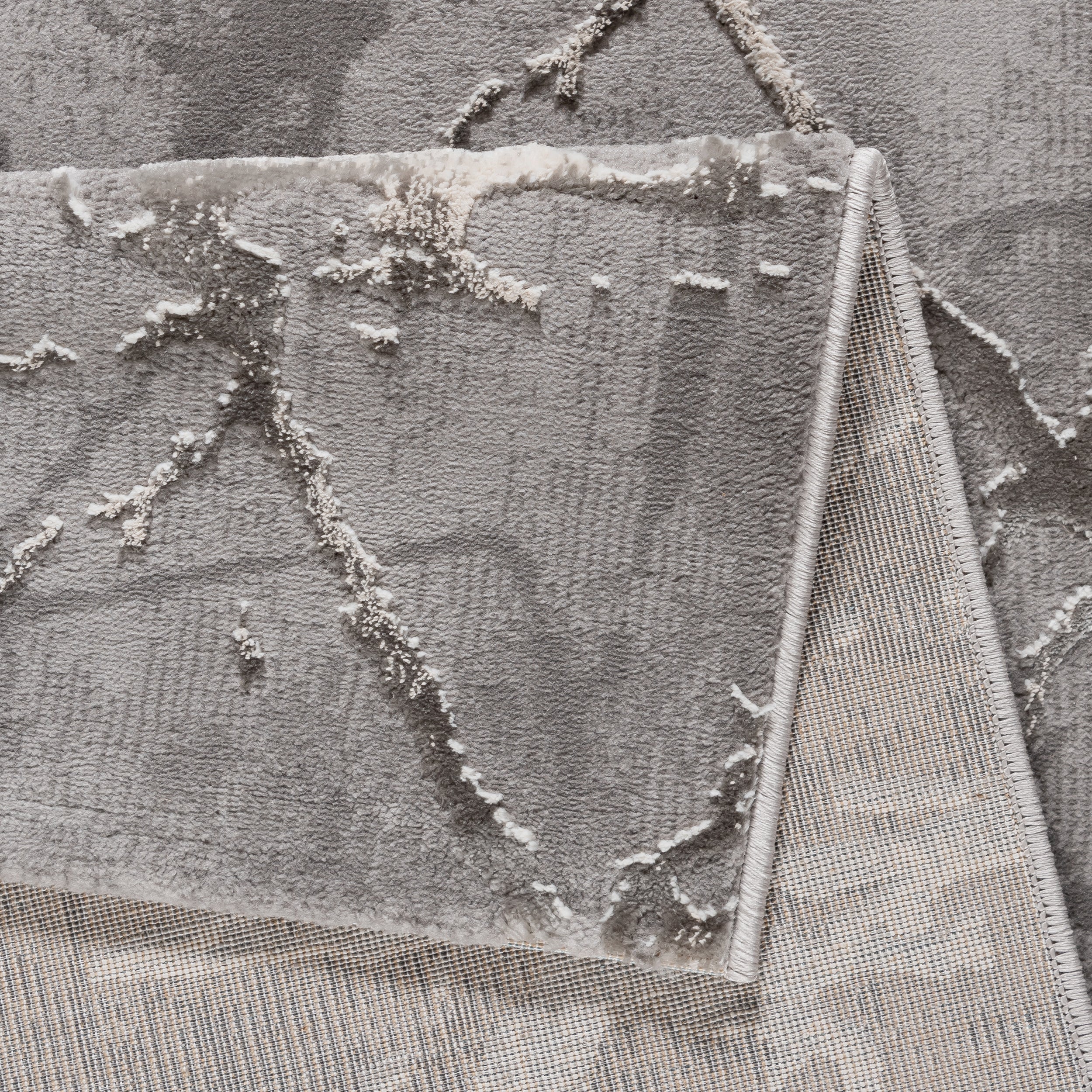 Sehrazat LEXA 3000 Grey Exquisiter Designer Teppich in Grau Tönen für anspruchsvolle Innenräume