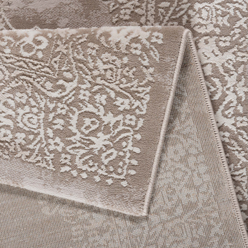 Sehrazat LEXA 4000 Cream Exquisiter Designer Teppich in Creme für anspruchsvolle Innenräume