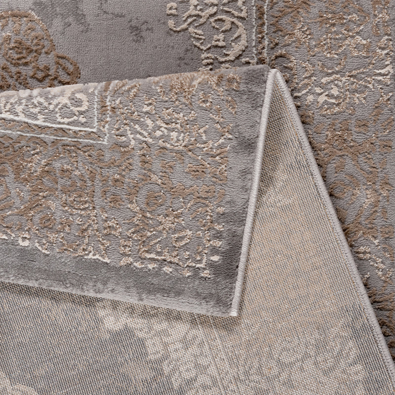 Sehrazat LEXA 4000 Grey Beige Exquisiter Designer Teppich in Grau Beige für anspruchsvolle Innenräume