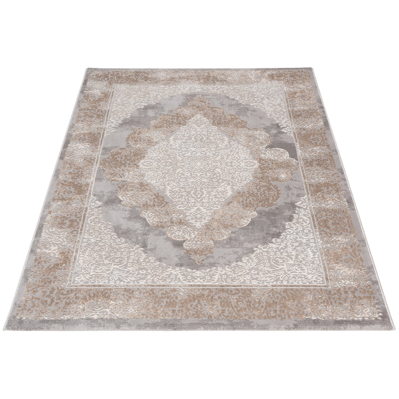 Sehrazat LEXA 4000 Grey Beige Exquisiter Designer Teppich in Grau Beige für anspruchsvolle Innenräume