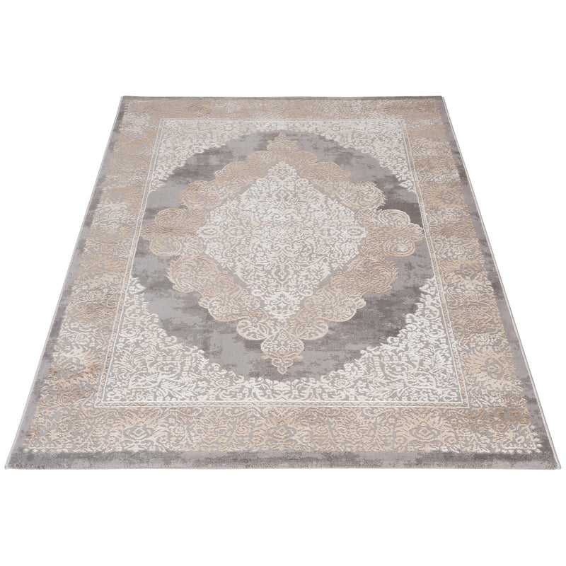 Sehrazat LEXA 4000 Grey Beige Exquisiter Designer Teppich in Grau Beige für anspruchsvolle Innenräume