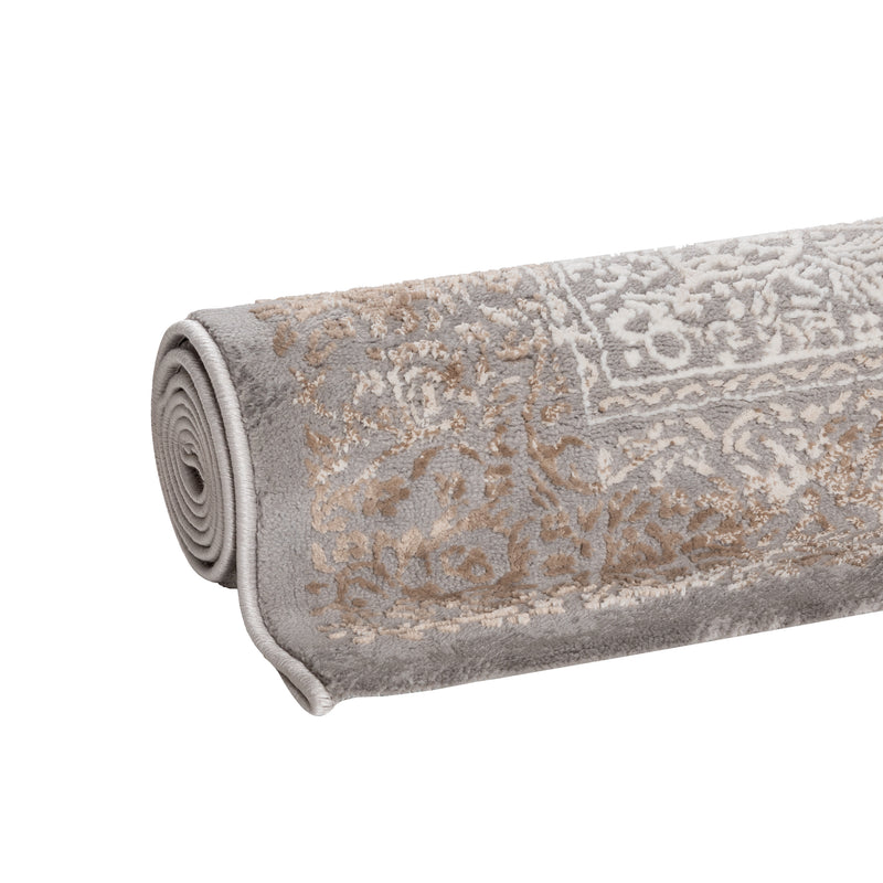 Sehrazat LEXA 4000 Grey Beige Exquisiter Designer Teppich in Grau Beige für anspruchsvolle Innenräume
