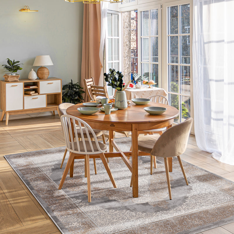 Sehrazat LEXA 4000 Grey Beige Exquisiter Designer Teppich in Grau Beige für anspruchsvolle Innenräume