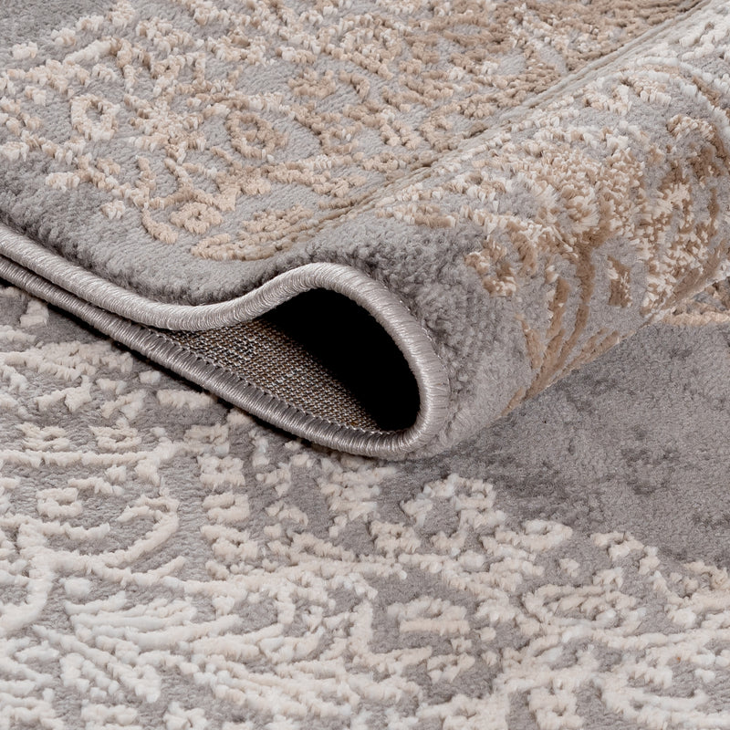 Sehrazat LEXA 4000 Grey Beige Exquisiter Designer Teppich in Grau Beige für anspruchsvolle Innenräume