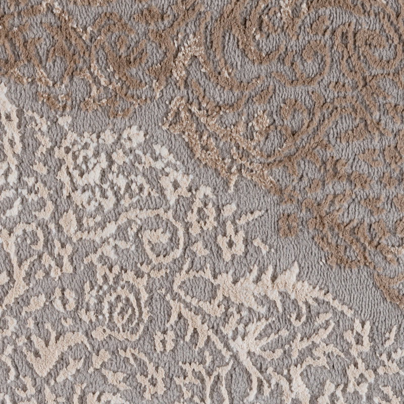 Sehrazat LEXA 4000 Grey Beige Exquisiter Designer Teppich in Grau Beige für anspruchsvolle Innenräume