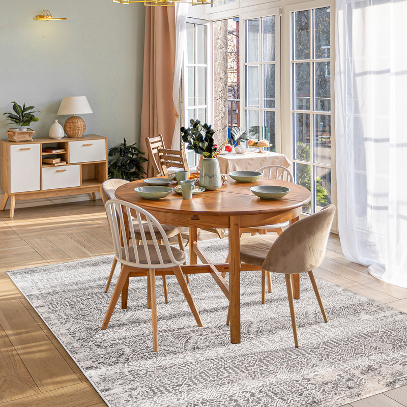 Sehrazat LEXA 5000 Grey Exquisiter Designer Teppich in Grau für anspruchsvolle Innenräume