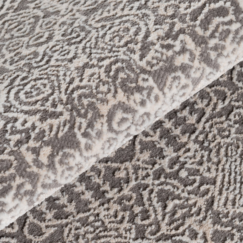 Sehrazat LEXA 5000 Grey Exquisiter Designer Teppich in Grau für anspru