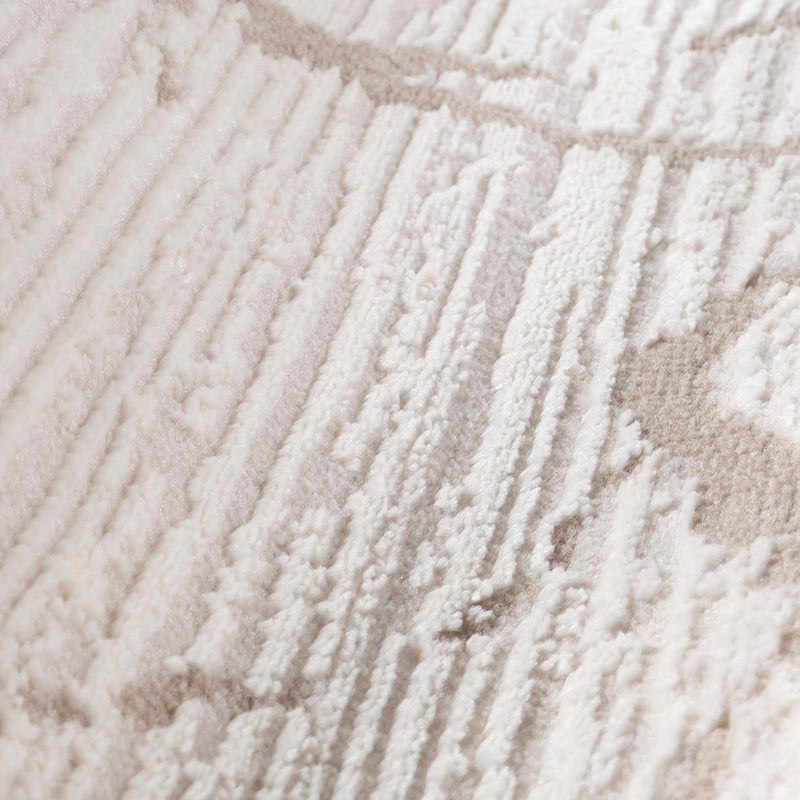 Sehrazat LEXA 6000 Beige Crème Prachtig designtapijt in Beige Crème voor verfijnde interieurs