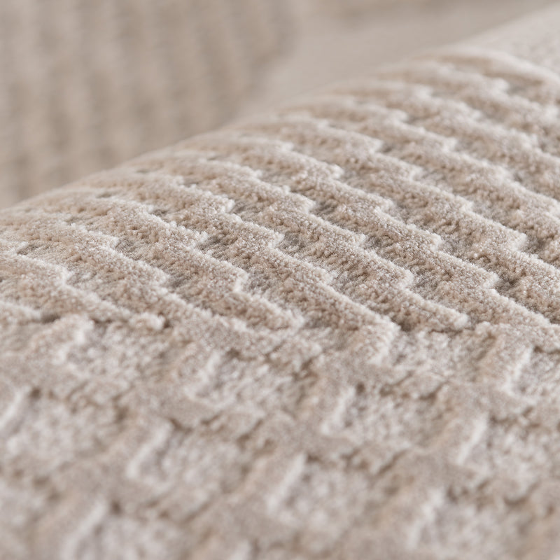 Sehrazat PREMIUM LUXURY COLLECTIE - Modern designtapijt serie 6300 beige met 3D-effect