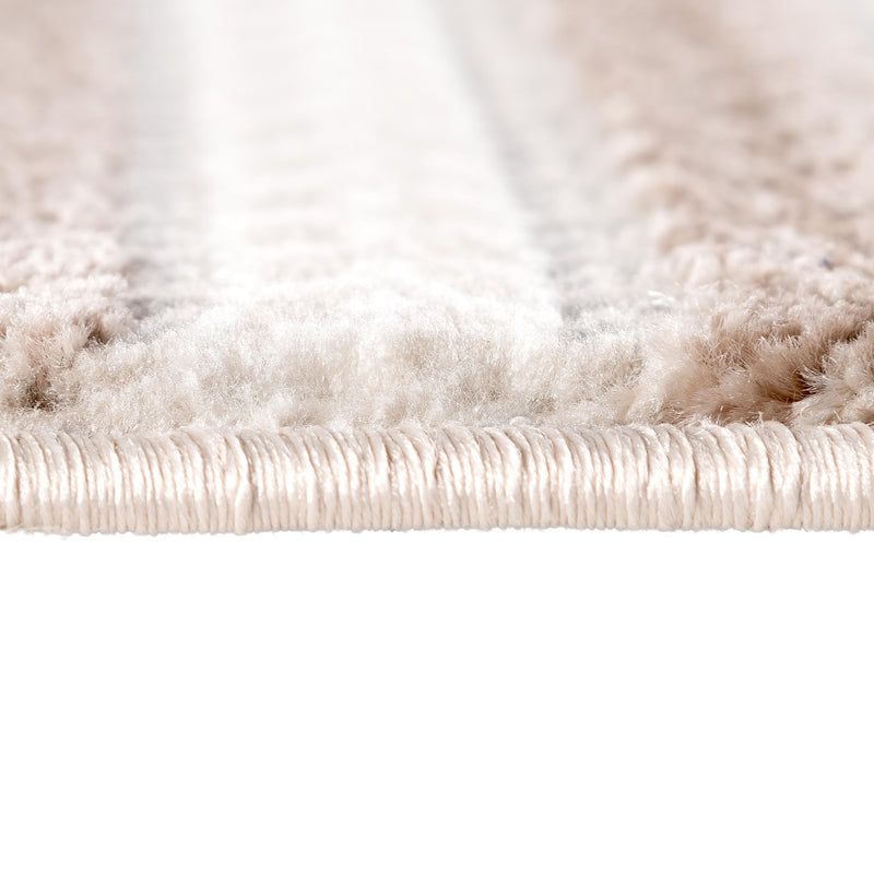 Sehrazat PREMIUM LUXURY COLLECTIE - Modern designtapijt serie 6400 beige met 3D-effect