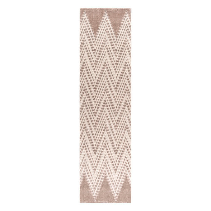 Sehrazat PREMIUM LUXURY COLLECTIE - Modern designtapijt serie 6500 beige met 3D-effect