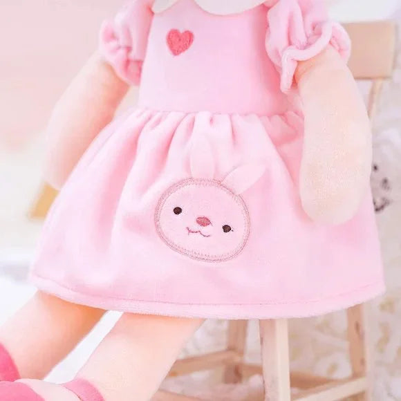 Gloveleya Stoffpuppe Rosy Bunny Rosa