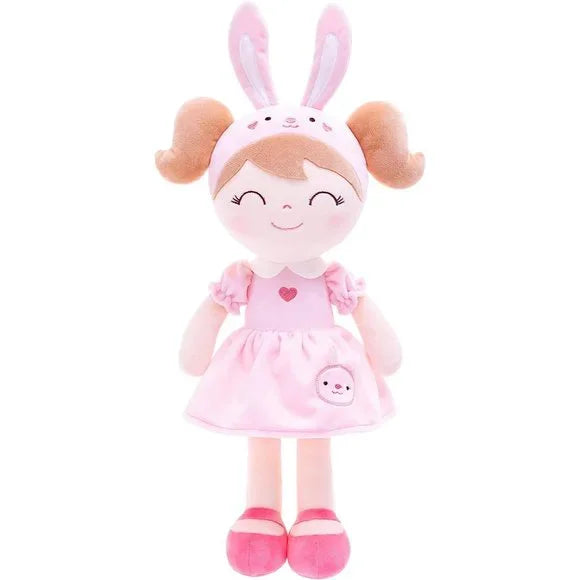 Gloveleya Stoffpuppe Rosy Bunny Rosa