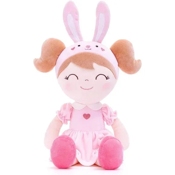 Gloveleya Stoffpuppe Rosy Bunny Rosa