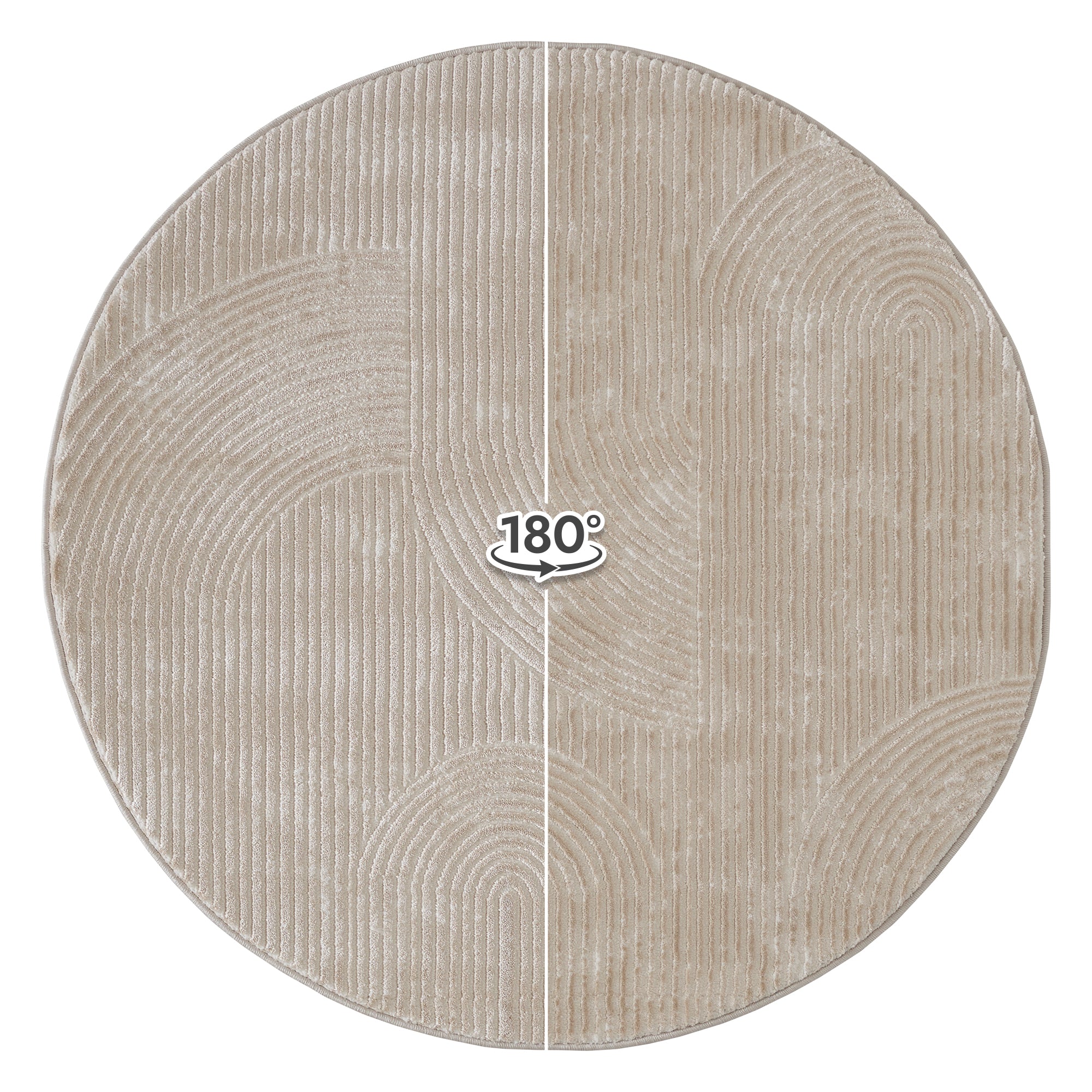 Sehrazat Premium Collection Serie MODA 1120 beige mit 3D Effekt Neuheit