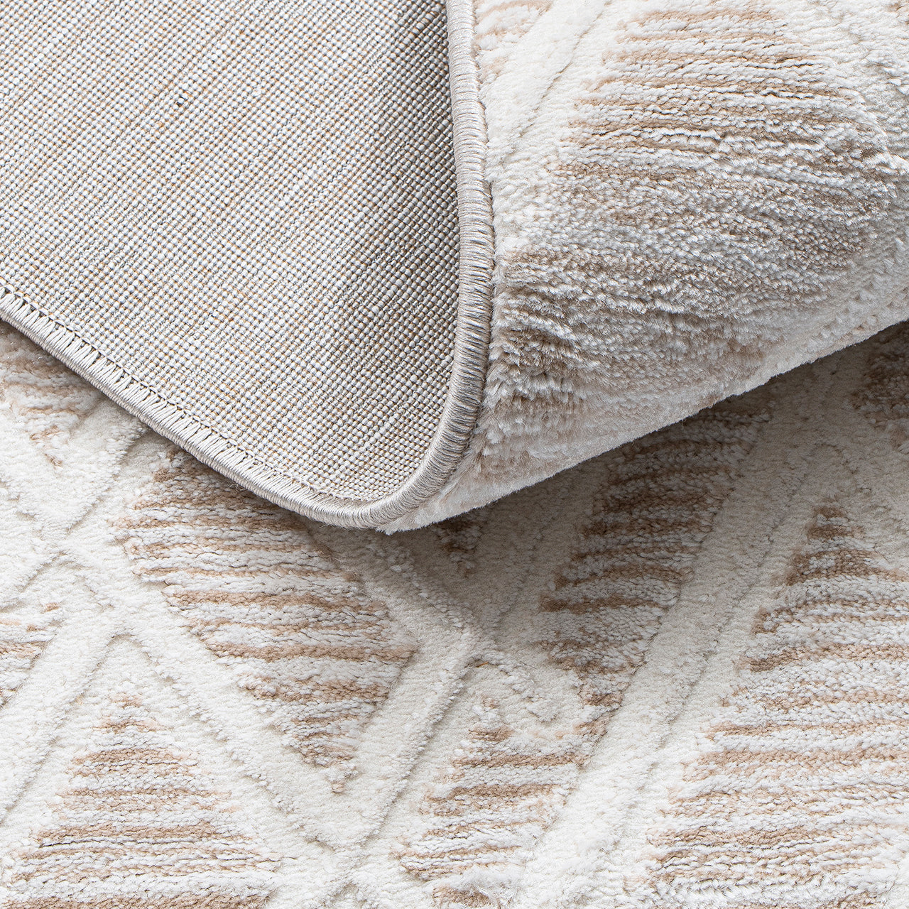 Sehrazat Premium Collection series MODA 1320 beige cream with 3D effect novelty