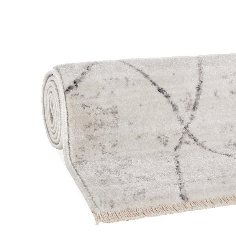 SEHRAZAT MODERN MYSTIC COLLECTION - Moderner Designer Teppich Serie MYSTIC 2100 cream