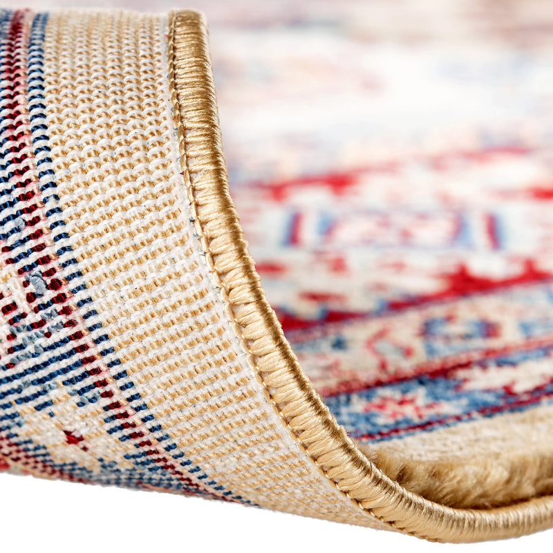 Hochwertiger SEHRAZAT KLASSISCH ORNAMENT 1349-10 Cream Orientteppich – Luxuriöses Design für Elegantes Wohnambiente