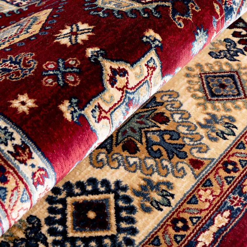 Hochwertiger SEHRAZAT KLASSISCH ORNAMENT 1349-30 Red Orientteppich – Luxuriöses Design für Elegantes Wohnambiente