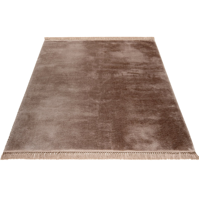 Sehrazat Collection Softy Serie 1650 beige met franjes - Een vleugje luxe en comfort voor uw huis