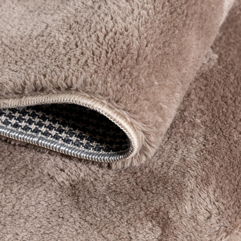 Sehrazat Collection Softy Serie 1650 beige met franjes - Een vleugje luxe en comfort voor uw huis
