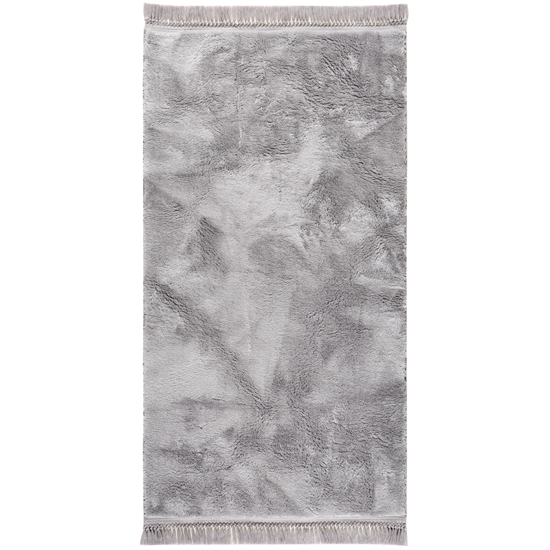 Sehrazat Collection Softy Serie 1750 grey mit fransen - Ein Hauch von Luxus und Komfort für Ihr Zuhause
