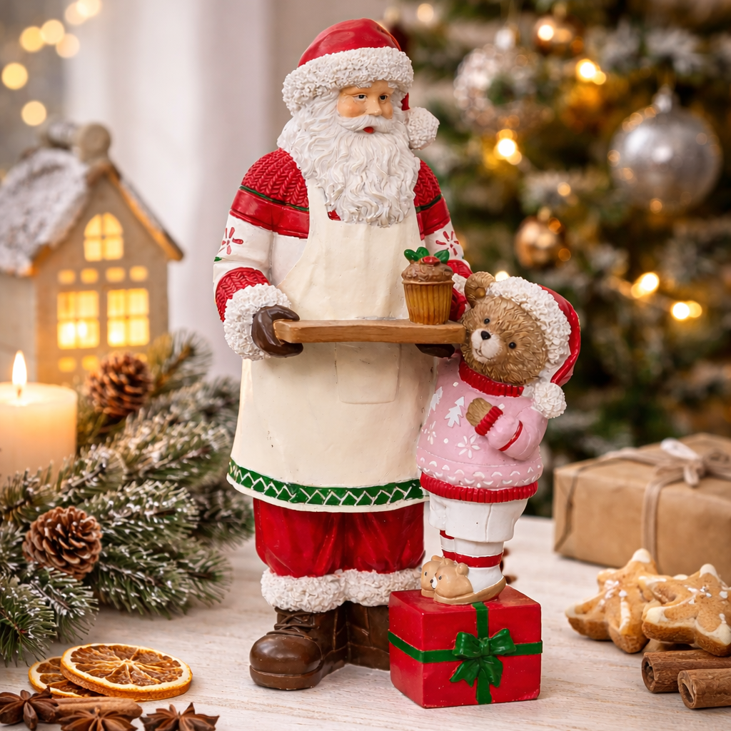 Noel Bäckerei Weihnachtsmann Figur