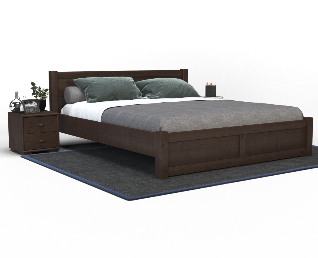 Vanessa Kieferbett | Massivholz | Naturholz | 100% Bio-Bett