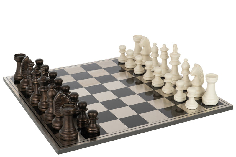 Chess Set Poly Mix Edel Luxus Quality - Handmade masterpiece for chess lovers