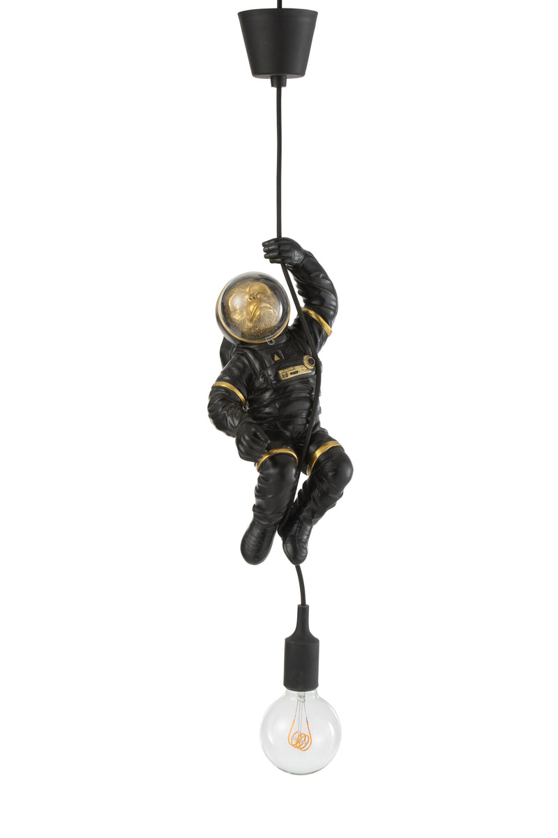 Hanging lamp 'Monkey Astronaut' - Unique design