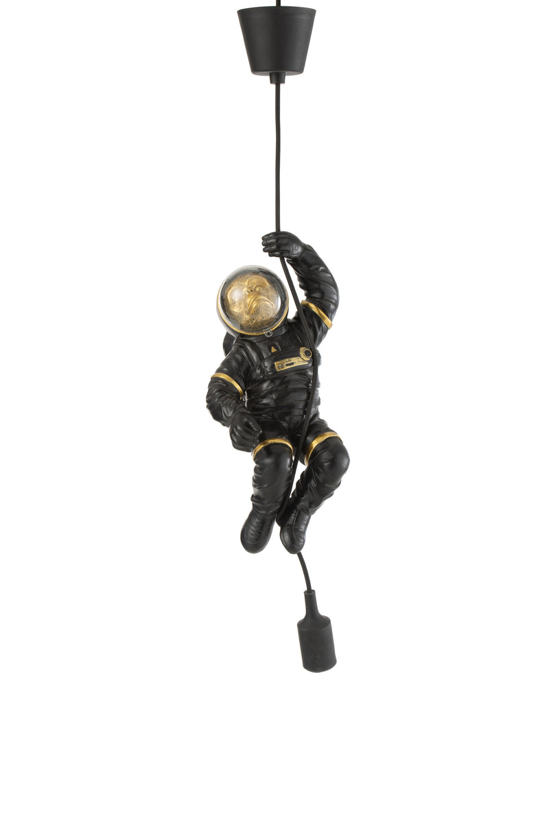 Hanging lamp 'Monkey Astronaut' - Unique design