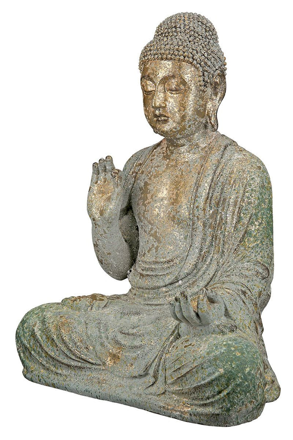 Buddha Bodhi mit antikem Kupferfinish - Für den Außenbereich geeignet