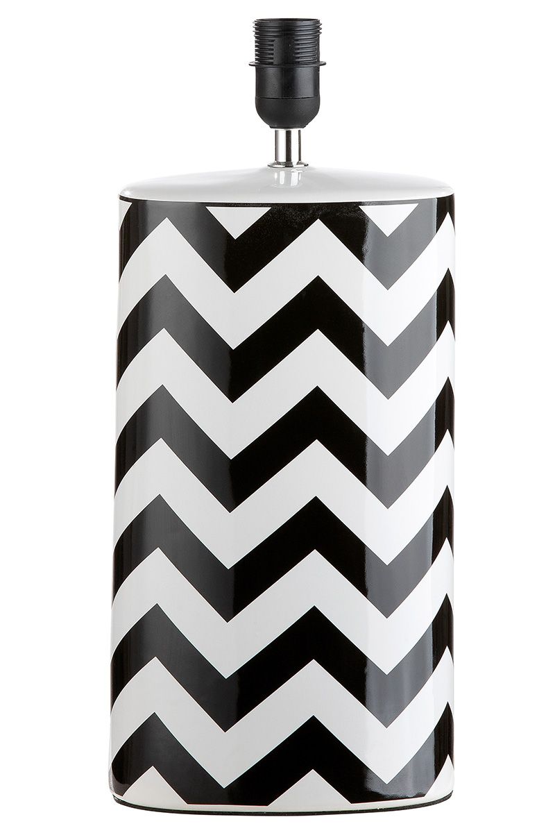 Modern table lamp "Illusion" with a black shade