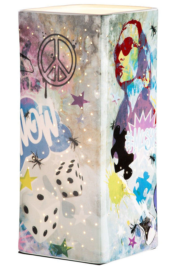 "Street Art" lamp - Urban charm meets functionality 