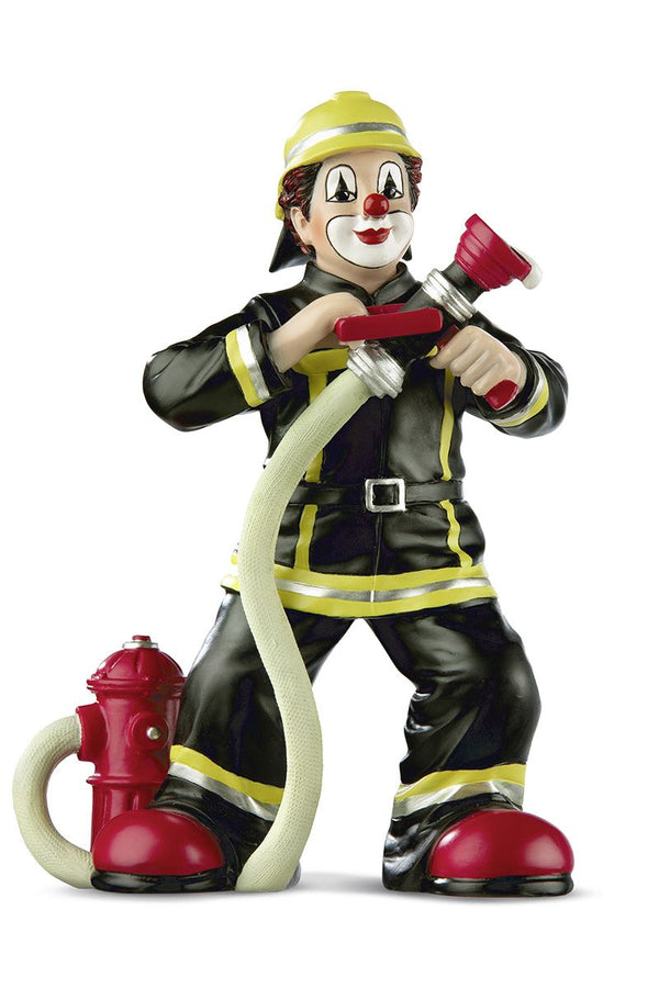 Gildeclown Figur Florian der Feuerwehrmann Clown