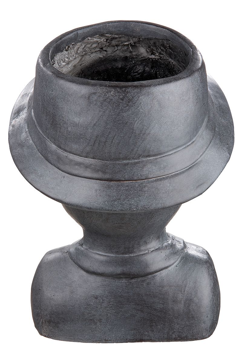 Planter Sir dark gray suitable for outdoor use Height 38cm