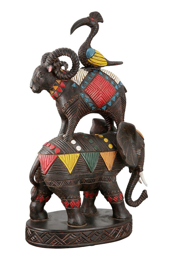 Mufasa Eine beeindruckende Skulptur aus Kunstharz