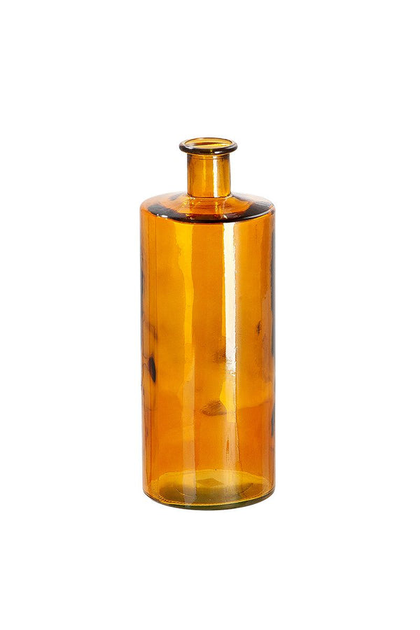 Glass floor vase Arturo amber height 75cm